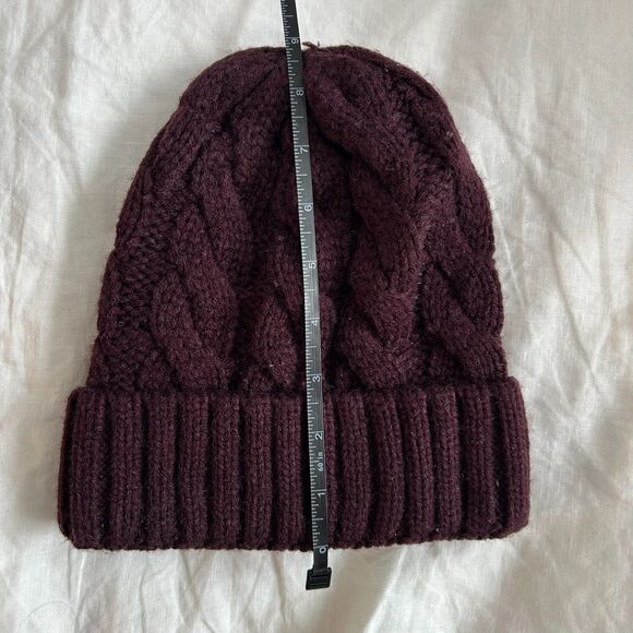 Soia & Kyo Burgundy/Purple Beanie - Picture 4 of 7